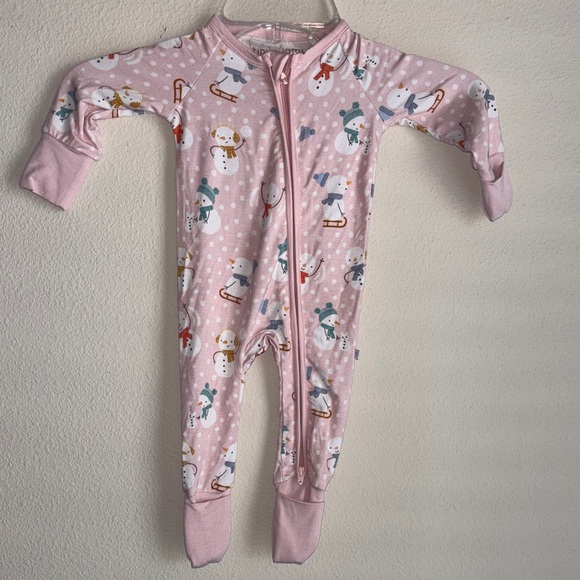 tiny Jams Other - Tiny Jams Snowman One Piece Pjs